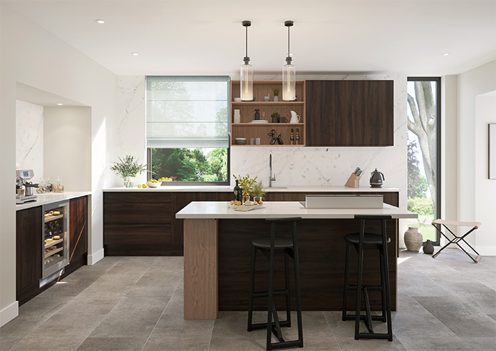 Livorno Voile, Pale Duck Egg - Roman Blind - Image 8